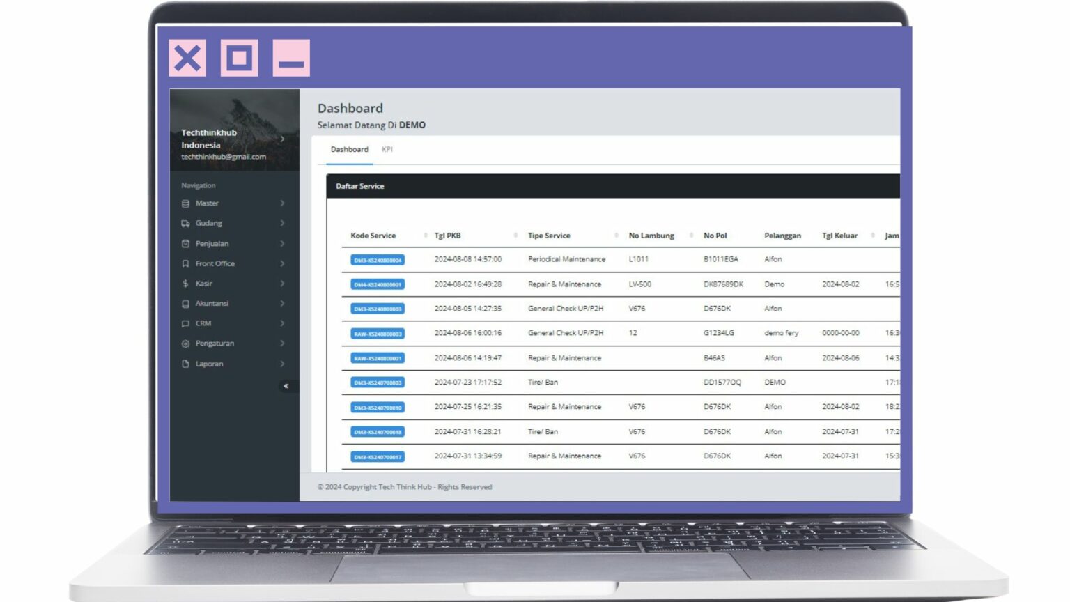 aplikasi bengkel mobil online