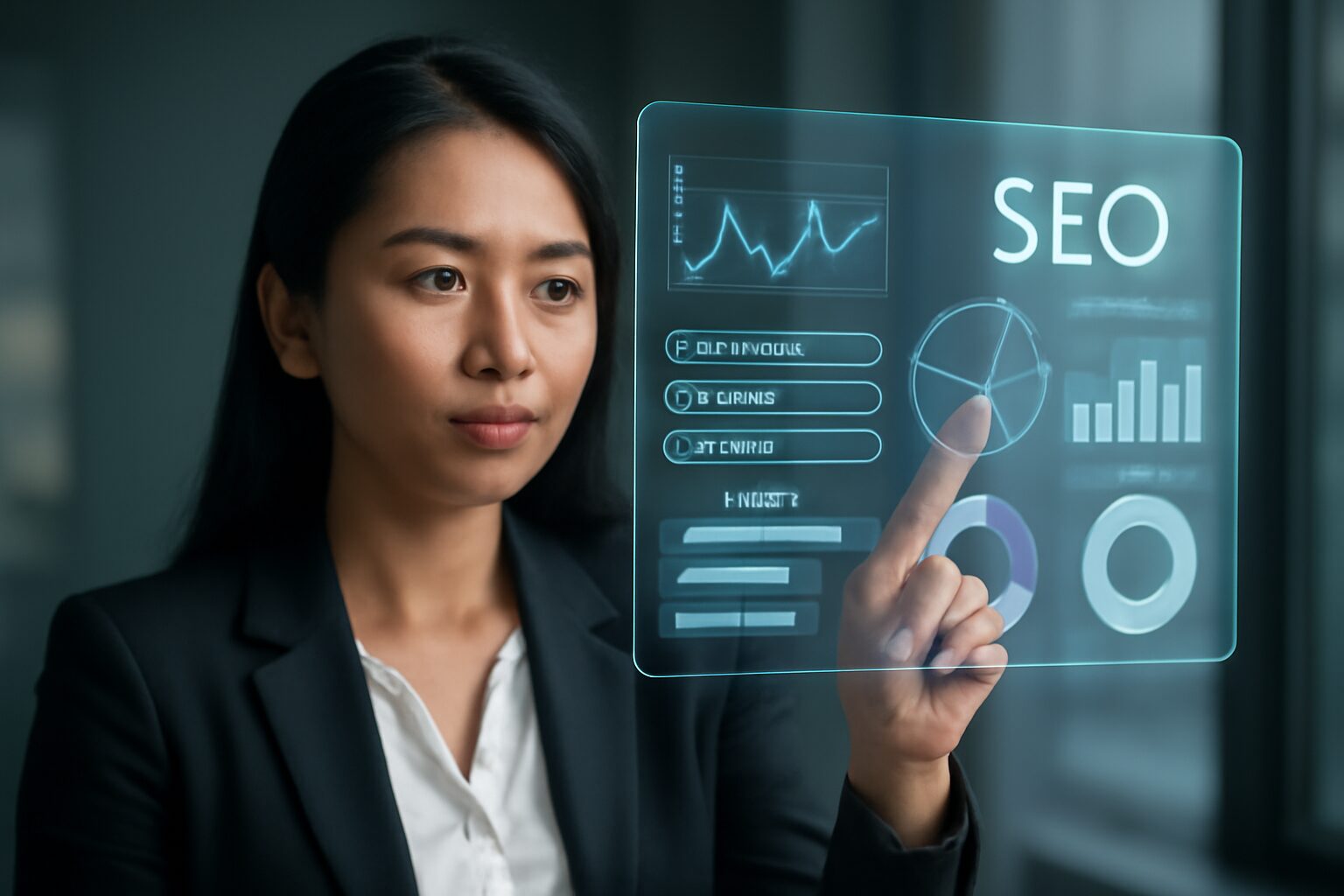 Ilustrasi Revolusi SEO 2026 dengan AI Blog Generator Anti-Spam