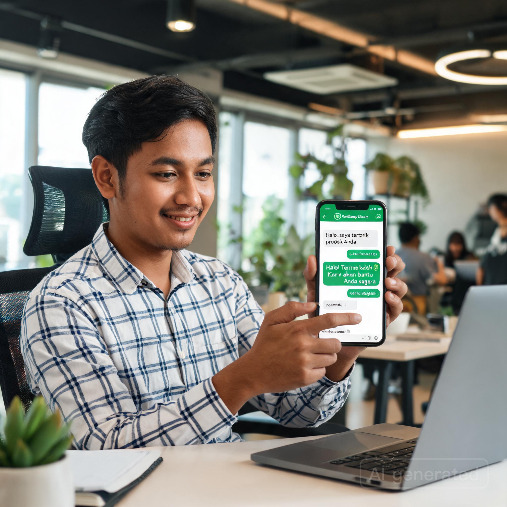Ilustrasi Rahasia Follow-Up Otomatis Ratusan Leads B2B Tanpa Capek