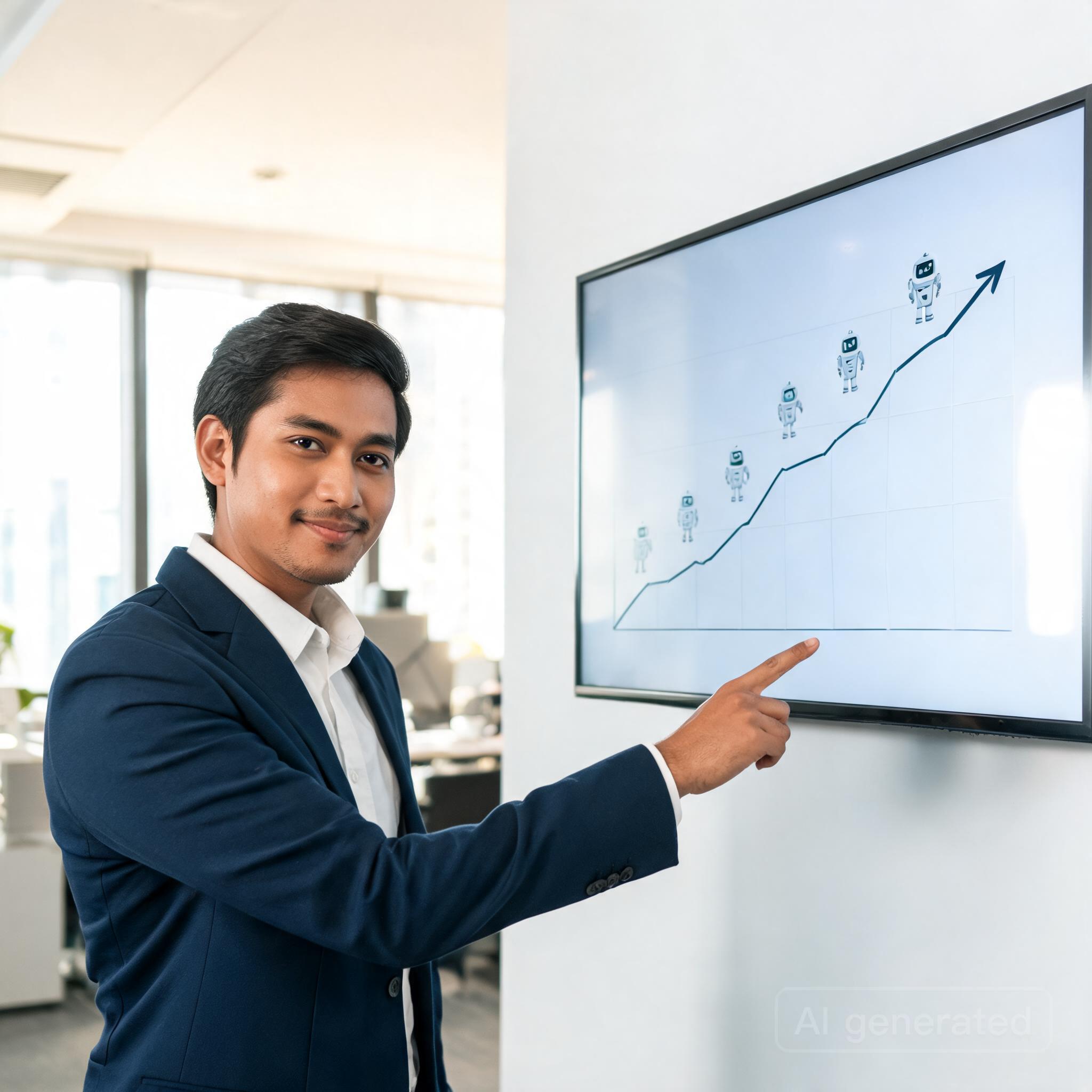 Ilustrasi Rahasia Follow-Up Otomatis Ratusan Leads B2B Tanpa Capek