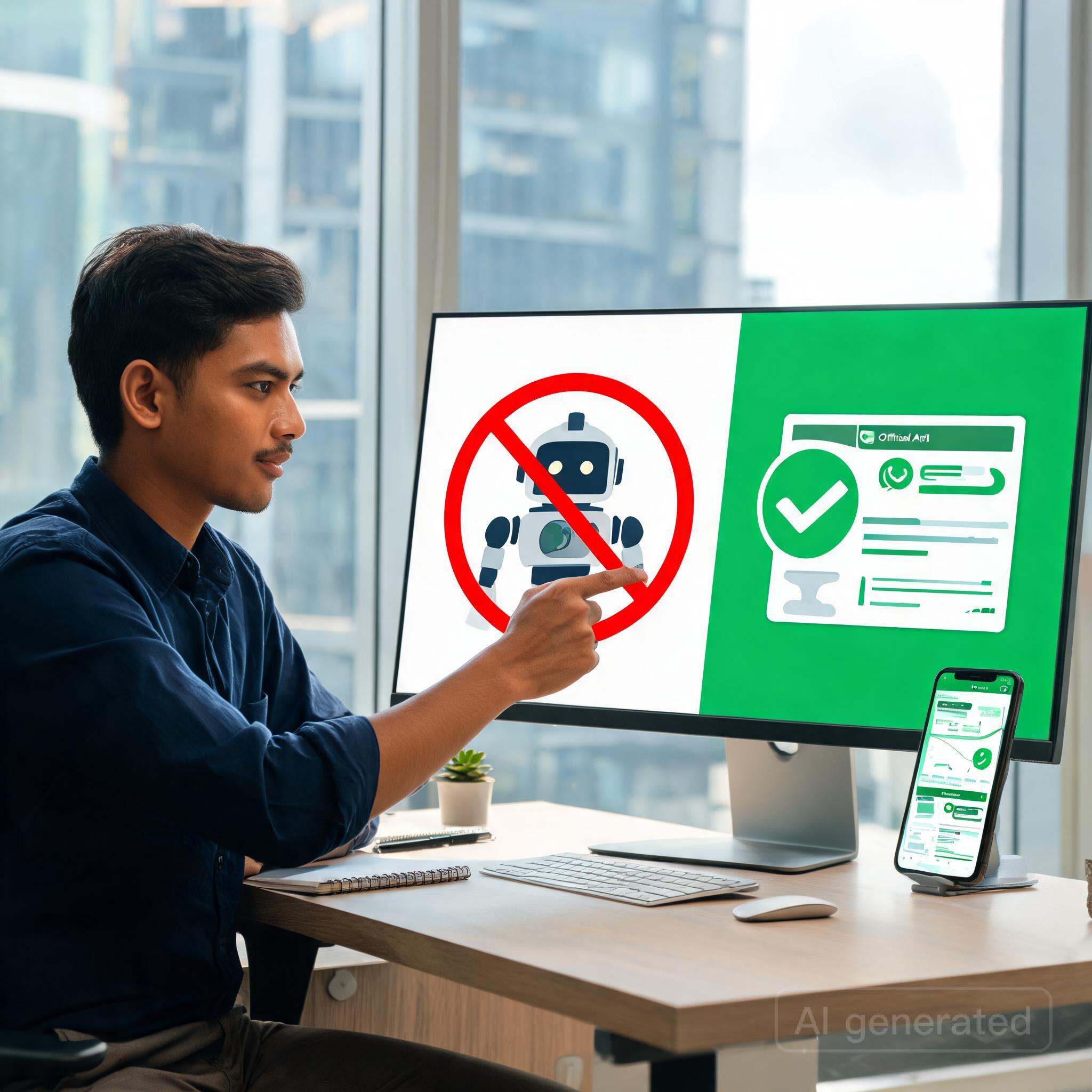 Ilustrasi Menghindari Banned WhatsApp Saat Kirim Pesan ke Leads Scraper